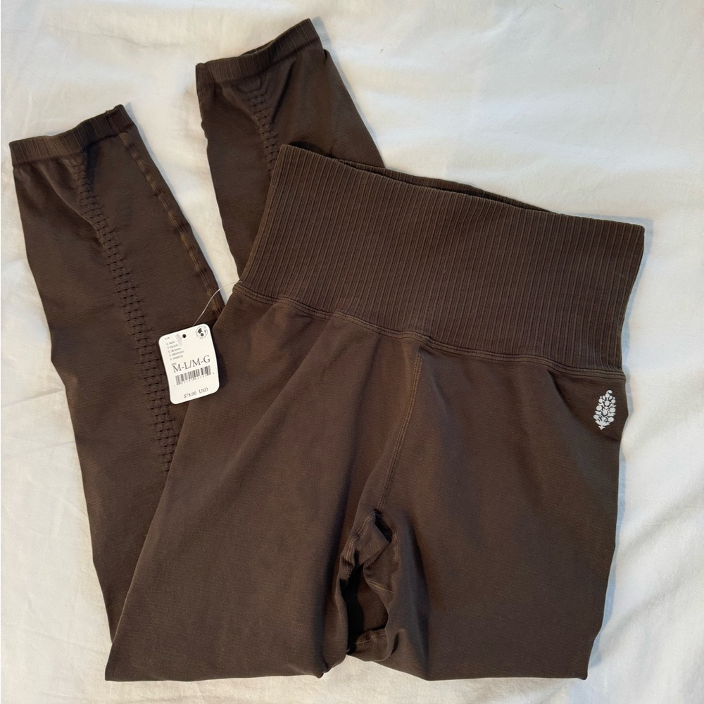 NWT Free People Good Karma Leggings